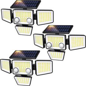 Lywalt 792933264641 Solar Outdoor Lights - 3000lm 188 Led Motion Sensor 4