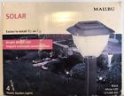 Lz1008-4w Malibu Solar Led Garden Outdoor Path Yard Black Landscape Light