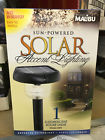 Lz201 Malibu Solar Sensor Led Garden Outdoor Path Yard Black Landscape