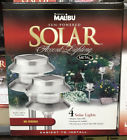 Lz407-4 Malibu Intermatic Led Outdoor Solar Landscape Garden Pathway Lights New