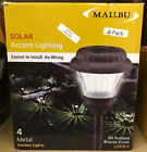 Lz418-4 Malibu Intermatic Solar Garden Outdoor Path Yard Brown Landscape Lights