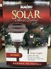 Lz418 Malibu Intermatic Solar Outdoor Landscape Yard Garden Pathway Lights Bronz