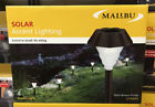 Lz704w4 Malibu Intermatic Outdoor Solar Landscape Garden Lights Pathway Led New
