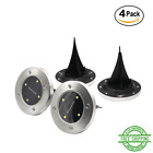 Maggift-004 Maggift Led Ground Lights Pack Outdoor Solar Lighting Waterproof For