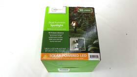 Ms10-304-001-11 Mainstays Solar Powered Led Dual Function Landscape Spotlight 50 Lumens
