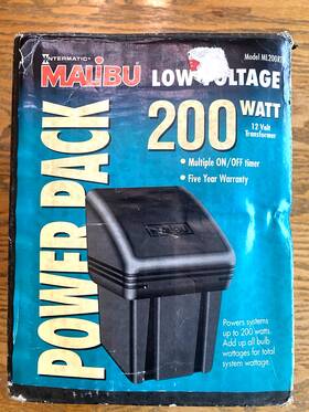 Ml200rtd Malibu 078275076297 Intermatic 200w Low Voltage Landscape Transformer Power Pack