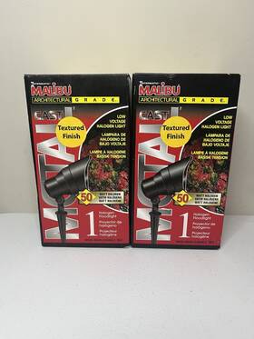 Art830 Malibu 078275078925 2 Intermatic Cl1 Cast Metal Halogen Floodlights New