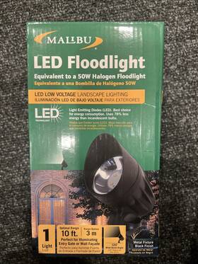 Malibu 078275102859 Led Floodlight Low Voltage Equivalent To A 50w Halogen