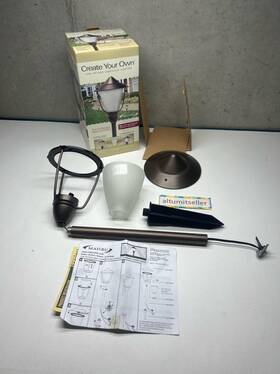 Cl801bsb Malibu 078275104891 Intermatic Metal Glass Pathway Light Frosted 4w - Nos Fast Ship