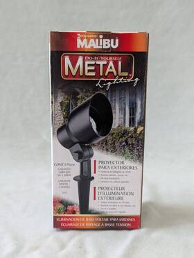 156cl13881 Malibu Low Voltage Landscape 20 Watt Cast Metal Outdoor Flood Light Cl9