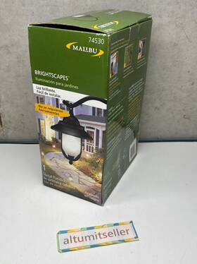 Cs140l Malibu 74530 Intermatic 18-watt Black Nib 18w 12v Metal Garden Light Rare