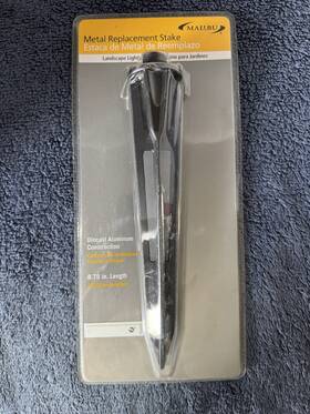 8101-4820-01 Malibu 8101-4820 01 Path And Landscape Light Replacement Metal Stake New