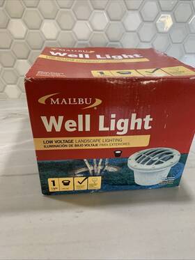 8303-9500-01 Malibu Low Voltage Landscape Lighting Garden Deck In-ground Well Light 35 Watt