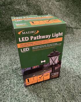 8422-3103-01 Malibu Led Pathway Light Low Voltage Landscape Lighting Yard Garden Decor