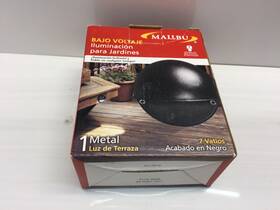 8301-9400 Malibu 885305001248 Black Surface Light Landscape Lighting Wall/flat
