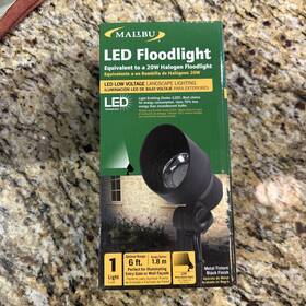 1401-2604-80 Malibu 885305003433 6w Led Metal Low Volt Floodlights