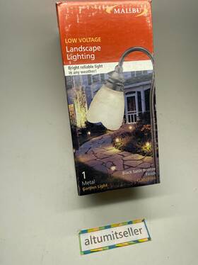 Cl802bsb6 Malibu Intermatic Black As Shown Pathway Light Tulip Style - Fast Ship
