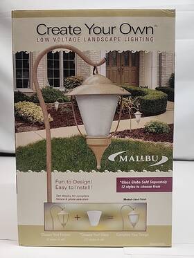 Cl803s Malibu Light Glass Globe Sold Separately Outdoor Low Voltage Landscape