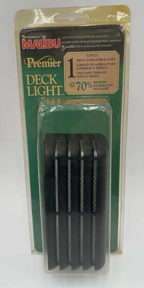 Ld622l Malibu New Old Stock Intermatic Surface Mount Deck Light Low Voltage Bulb