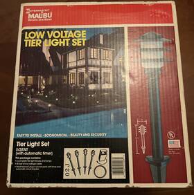Lv2874t Malibu Tier Light 4 Watt Landscape Path Low Voltage With Bulb