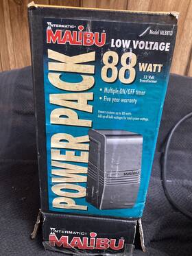 Ml88td Malibu Intermatic Low Voltage Landscape Lighting 88w Transformer Timer