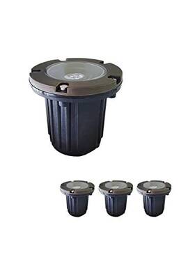 Malory 850050261858 Brass Top Cover Landscape Well Lights 12v Low Voltage Outdoor In Grou