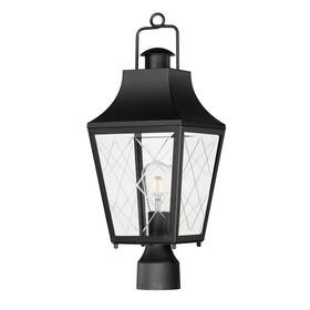 30360clbk Maxim 30360 Storybook 22 Inch Tall Post Light - Black