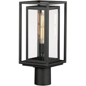 3030cdbk Maxim Lighting Cabana 1 Light 17 Inch Black Post Mount