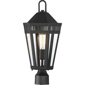 30590clbk Maxim Lighting Oxford 1 Light 19 Inch Black Outdoor Pole/post Mount