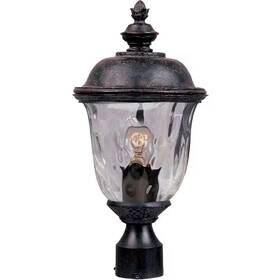 Maxim Lighting 313057439410 Carriage House Die-cast 1-light Oil-rubbed Bronze Outdoor Pole/post Mount