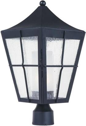 55330cdftbk Maxim Lighting Led Outdoor Post Mount Revere E26 Black