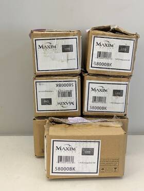 Path-4w Maxim Lighting 58000wt Lot Of 7 1 Led Step Light-5 Inches Wide By 3 Inch High-white Finish