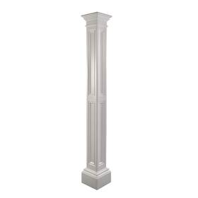 5838-w Mayne Liberty Lamp Post - White 9.5in L X W 72in H Fade Resistant