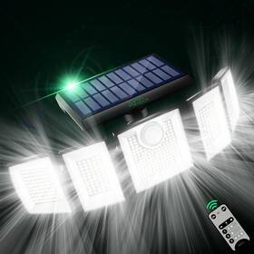 Mdcmdcm 445046342357 Solar Lights Outdoor Waterproof Motion Sensor - 416 Leds 3000 Lumens Super Brigh