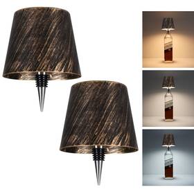 Jp001 Mebaraul 2 Pack 3600 Mah Wine Bottle Lamps 2025 New 3 Color Rechargeable Wireless Bott