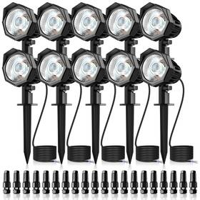 Dsta15 Meikee 15w Led Low Voltage Landscape Lights 1500lm Outdoor Lightin