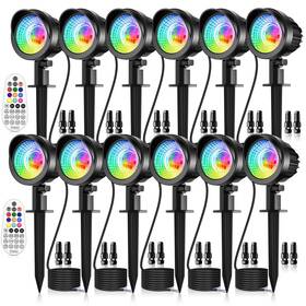 Sp01cw1 Meikee 15w Rgb Landscape Lights 12v 24v Low Voltage Lighting Rgbw Color Ch