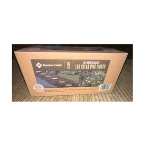 980675431 Members Mark 6 Led Solar Pathway Lights Oil-rubbed Bronze Outdoor