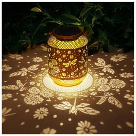 Msd-tn003 Mesondona Solar Lanterns Outdoor Waterproof Dragonfly Garden Decor Birthday Gifts For W