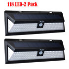 Mh500689 Much Led Solar Power Wall Light Garden Security Lamp Motion