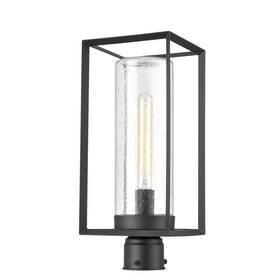 4581-pbk Millennium Lighting Wheatland Outdoor Post Light In Powder Coat Black