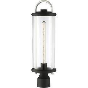 72676-32 Minka-lavery Keyser Post Light Or Accessories Coal/silver Accent