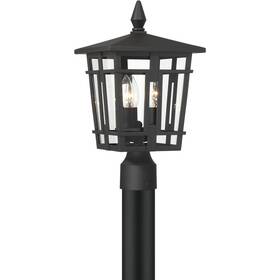 77905-66 Minka-lavery Fieldstone 3 Light 16.75 Inch Sand Coal Outdoor Post Mount