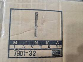 7901-32 Minka-lavery Direct Burial Post 102.5 Inch Spanish Crackle