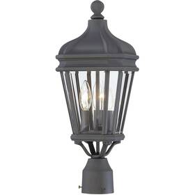 8695-66 Minka-lavery Open Box Harrison Post Light Or Accessories Coal