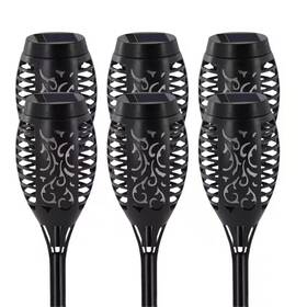 Misopily 744110938975 Outdoor Flickering Flame Solar Torch Lights Waterproof For Garden Pathway Patio