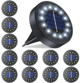 037ww Mizmakp Solar Lights Outdoor 12 Pack Pathway Waterproof Ip65 Garden La