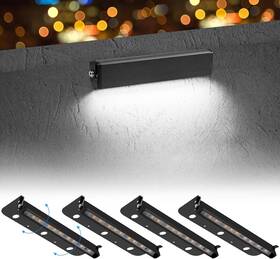 Mkd 726084063938 4-packs 3w 7inch Led Hardscape Paver Lighting 12v Ac/dc Low Voltage Retaining Wa