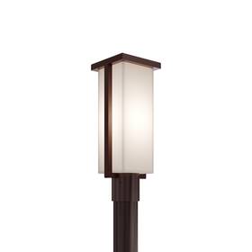 Pm-w1417-27-bz Modern Forms Ledge 16.8 Inch Led Outdoor Post Light/2700k Bz/wh -