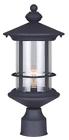 Moiol303bk Black Outdoor Post Light Tree House Collection Exterior Home Wall